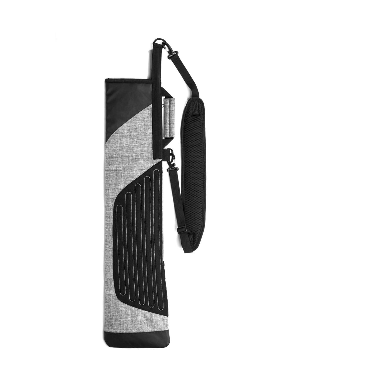 Sunday Golf 36-inch bag folded compact demonstrates easy storage in a car trunk.