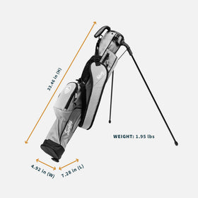 Sunday Golf Driving Range-ready bag compact design fits 4-5 clubs