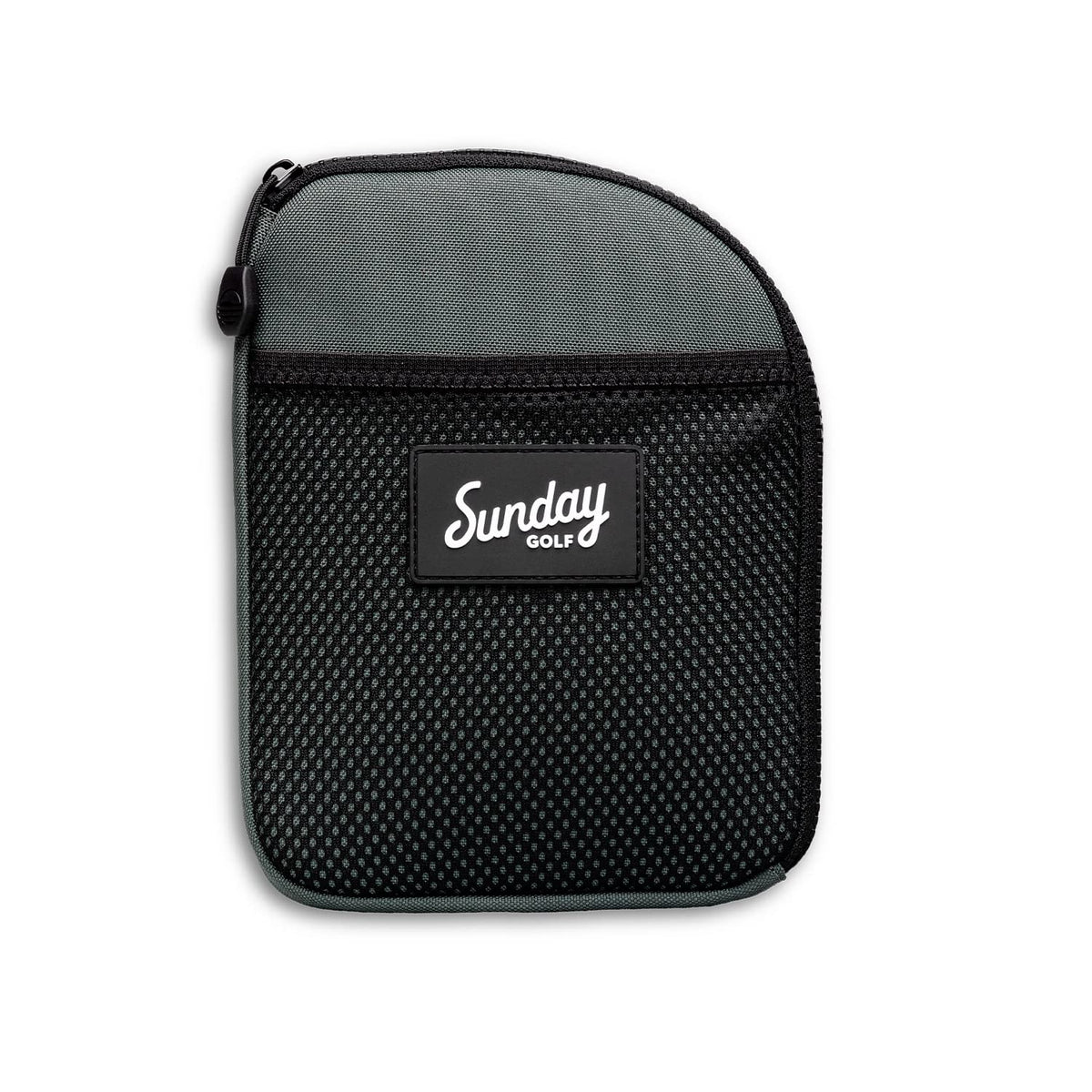 Sunday Golf Golf Valuables Pouch with Clip in Midnight Green keeps essentials organized on the course.