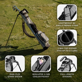 Sunday Golf Loma bag compact for driving range and par 3 rounds