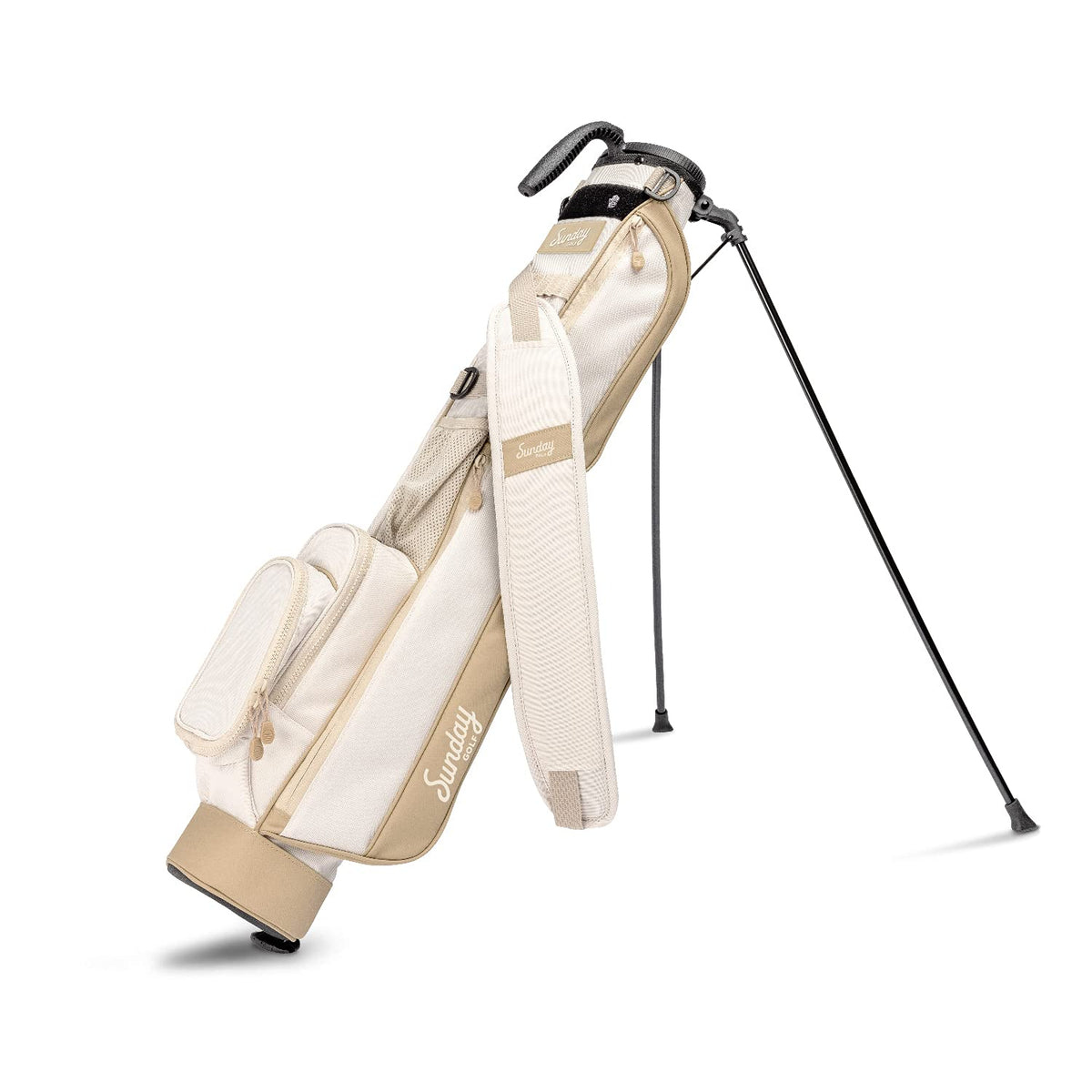 Sunday Golf Loma Bag front view shows compact, lightweight carry for quick rounds
