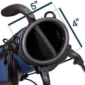 Sunday Golf Loma Bag fits in a car trunk for quick practice.