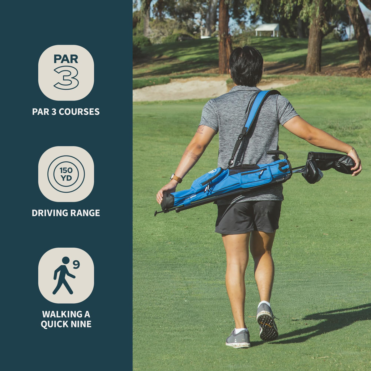 Sunday Golf guarantee badge signals trusted support and satisfaction