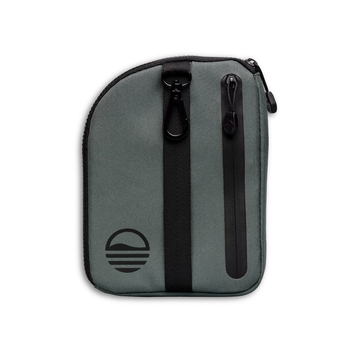 Sunday Golf Water-Resistant Nylon Pouch clips to bags for quick access to tees and markers.