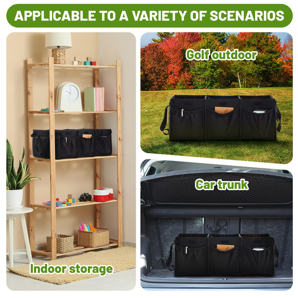 Sunnymove disc golf bag with dustproof lid protecting contents on the go.