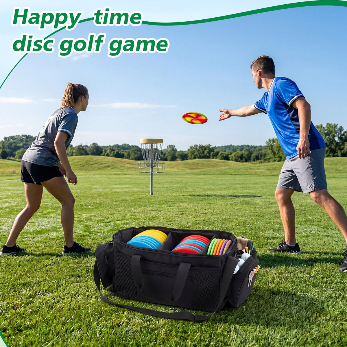 Sunnymove bag uses durable Oxford cloth for long-lasting on-course use