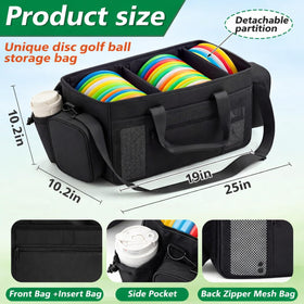 Sunnymove bag with shoulder strap facilitates easy carrying between holes
