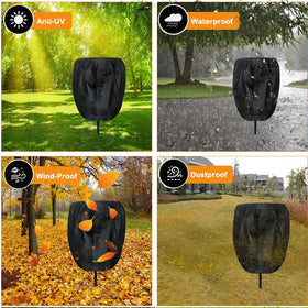 SUNSURE Disc Golf Basket Cover windproof design helps keep the basket in place.