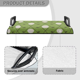 Suobstales durable polyester-spandex seat cover keeps seats clean