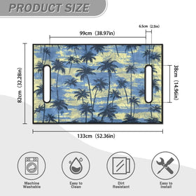 Suobstales easy-install cover with armrest holes simplifies setup.