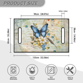 Suobstales easy-install seat cover installs in minutes without tools.