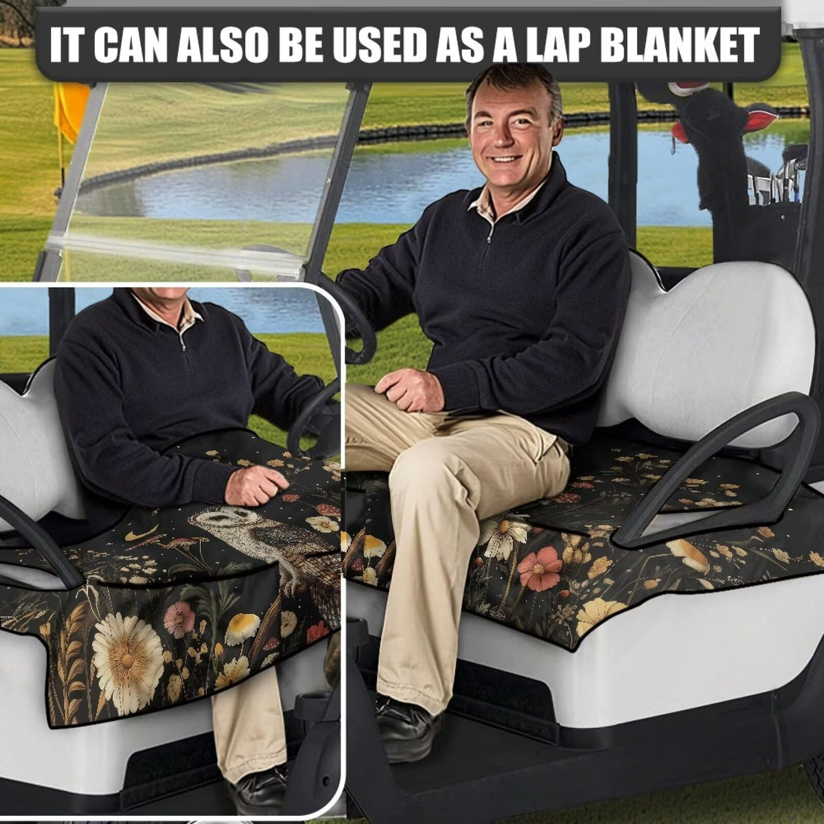 Suobstales easy install with two armrest holes—no tools required