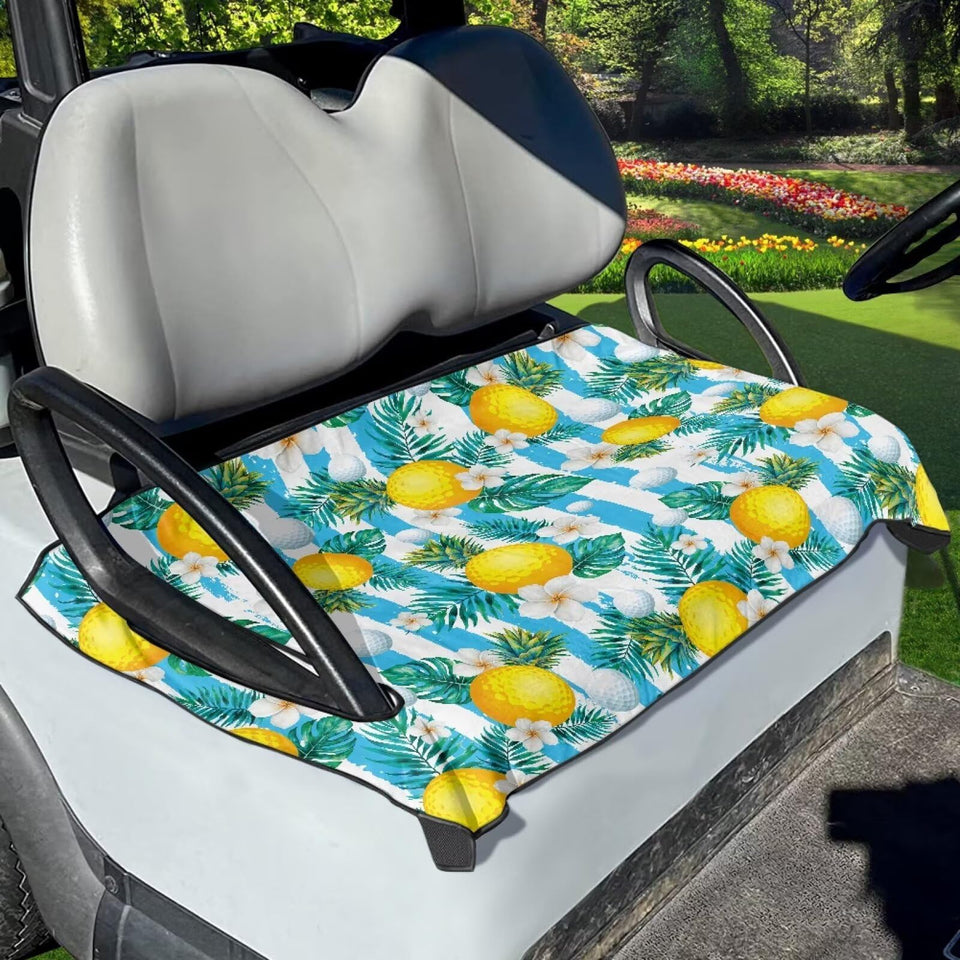 Suobstales golf cart seat cover in universal size protects seats from dust
