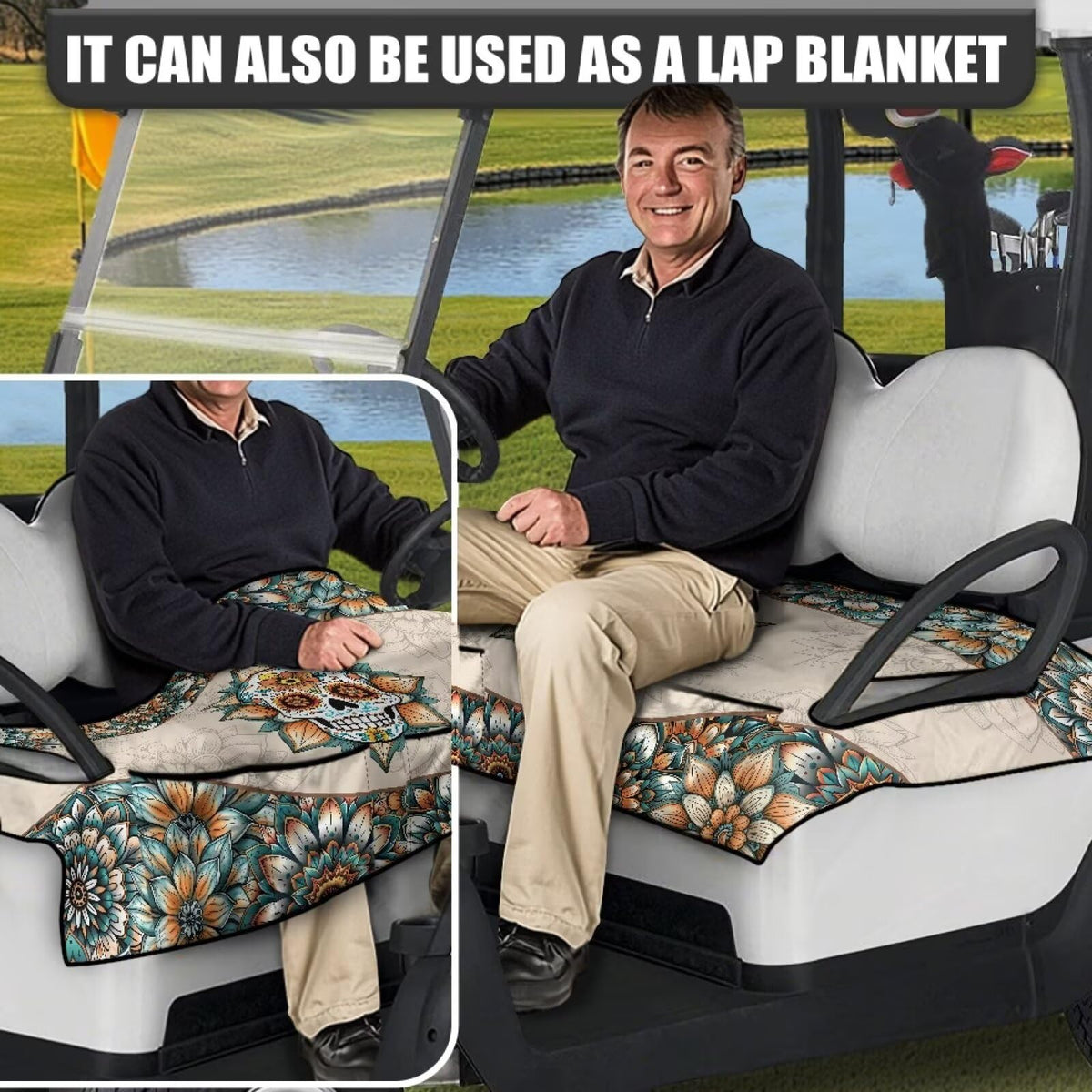 Suobstales anti-slip design helps keep the cover in place during rides