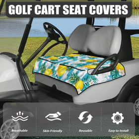Suobstales seat cover with four front pockets keeps sunglasses and accessories organized