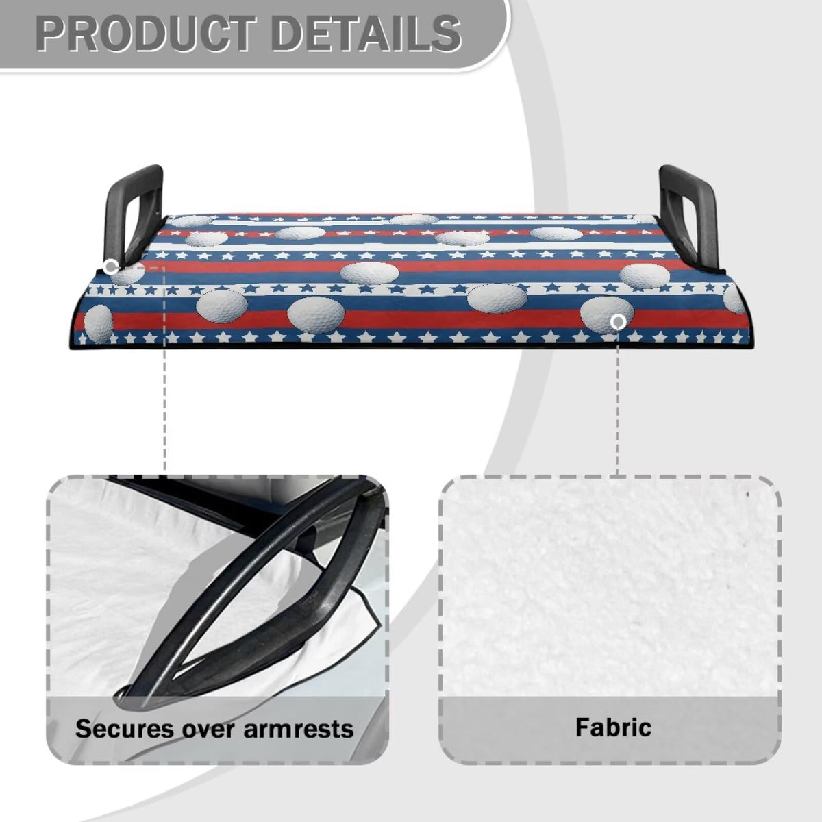 Suobstales universal-fit seat cover protects original seats during outdoor use.