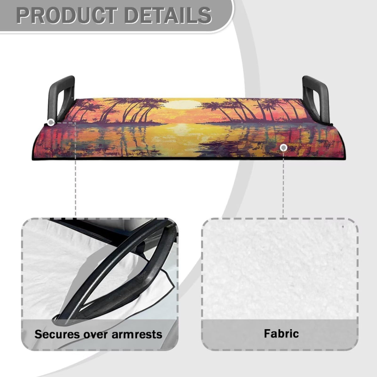 Suobstales universal-fit seat cover fits most carts for quick refresh.