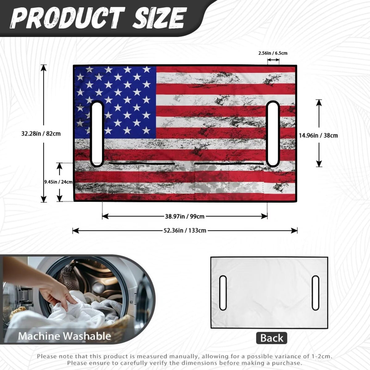 Suobstales washable cover keeps a fresh look after rounds