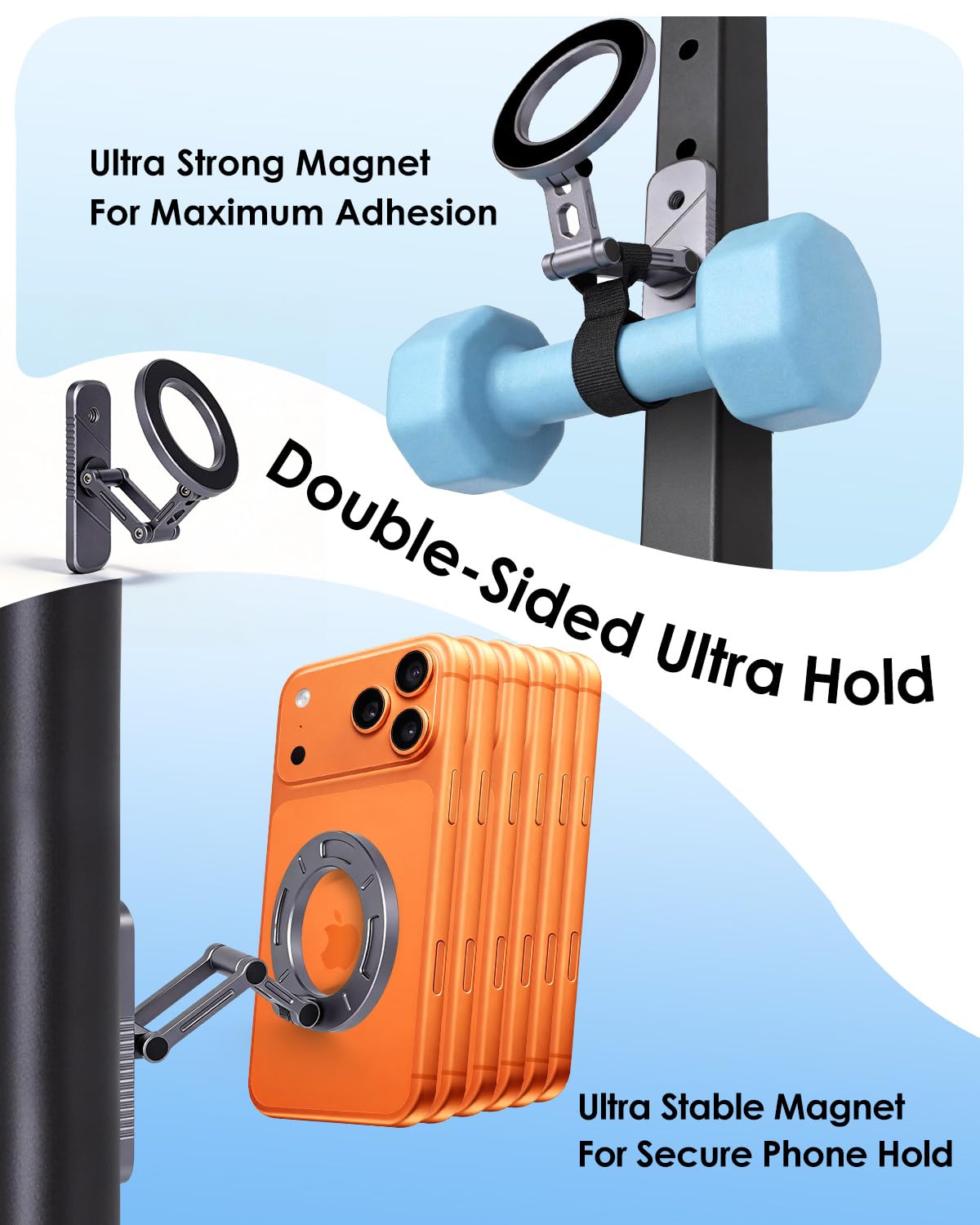 SUPBEE all-metal aluminum body keeps weight at 3 oz for rugged durability