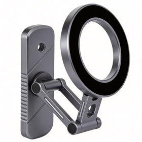 SUPBEE magnetic golf cart holder with triple-fold arm for flexible viewing