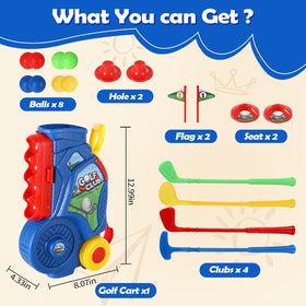 Gift-ready mini golf set from SUPER JOY for ages 3–5