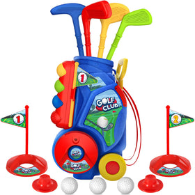 SUPER JOY toddler golf cart for easy pull-along playtime and transport