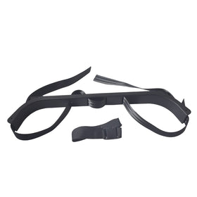 Supermotorparts golf cart bag attachment at rear seat with two-bag capacity