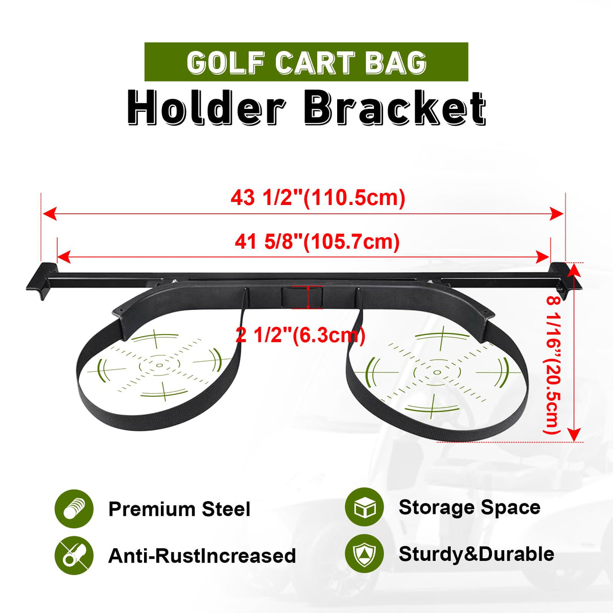 Supermotorparts bracket components include iron and plastic for a durable setup