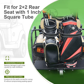 Supermotorparts nylon strap attachment secures bags during rides