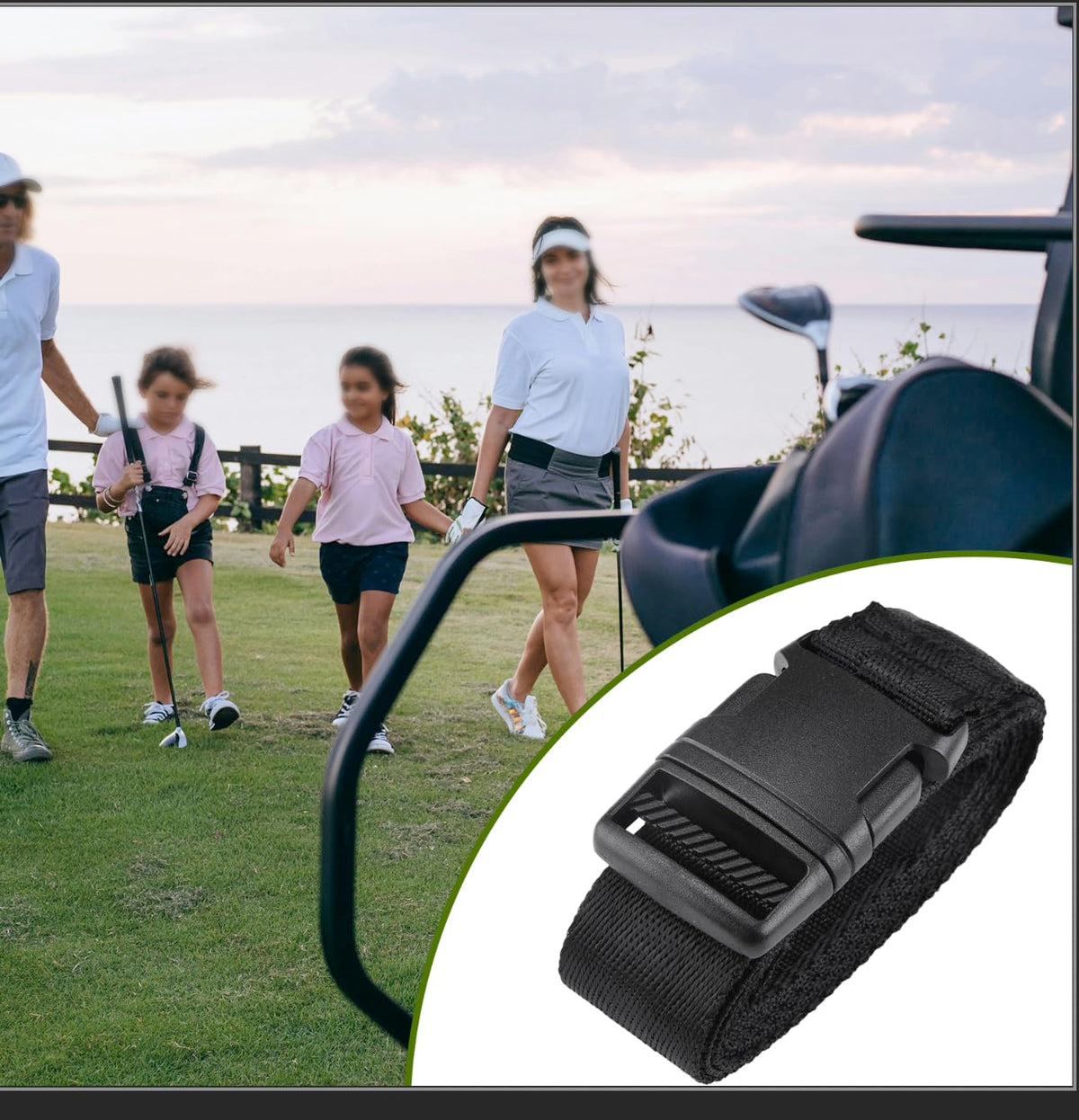 Supermotorparts fits Yamaha EZGO and Club Car rear seats universally