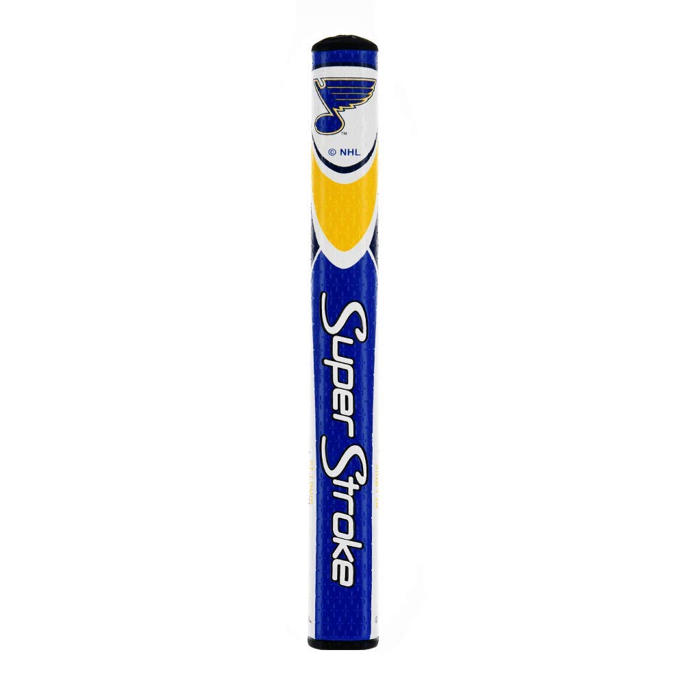 SuperStroke NHL putter grip cross-traction close-up showing non-slip texture for control.
