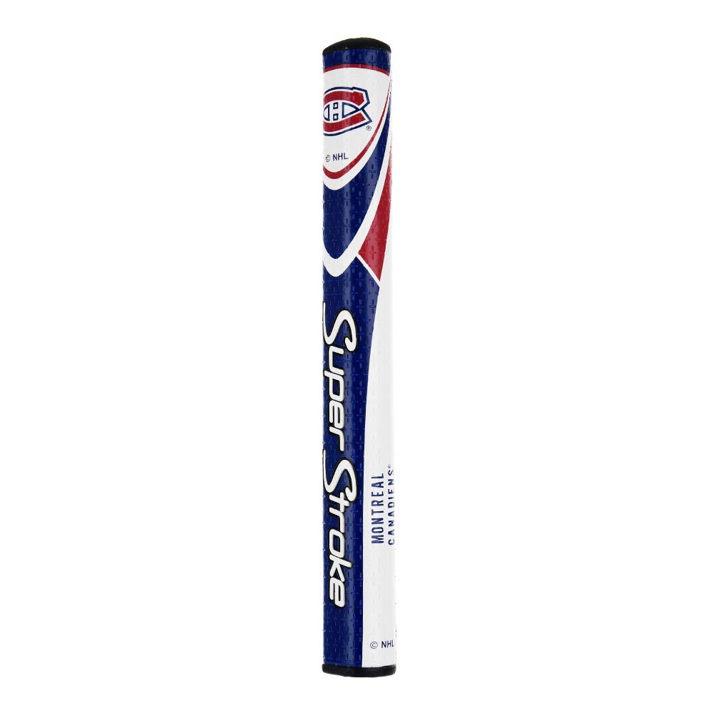 SuperStroke NHL grip cross-traction surface delivers tacky feel for wet or dry greens