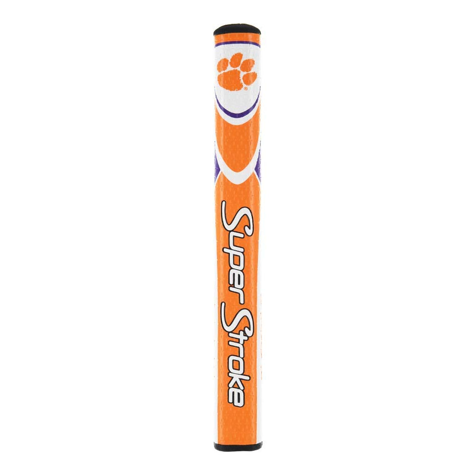 SuperStroke Clemson Mid Slim 2.0 grip front view provides balanced feel and control.