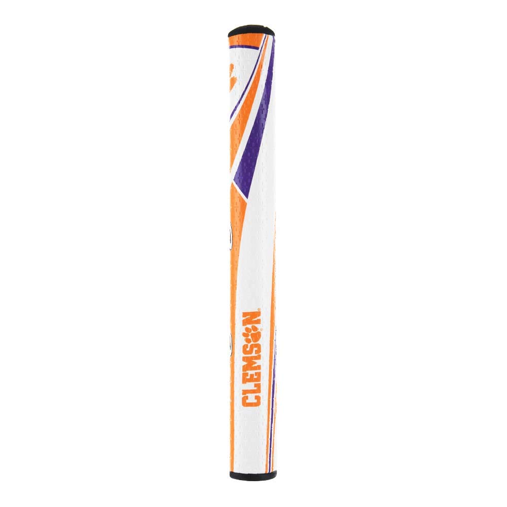SuperStroke Clemson Mid Slim 2.0 texture closeup showcases cross-traction grip surface.