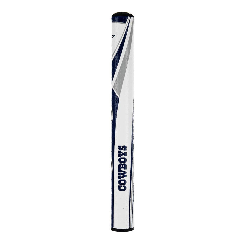 SuperStroke Mid Slim 2.0 grip close-up shows foam-core balance for a smoother stroke.