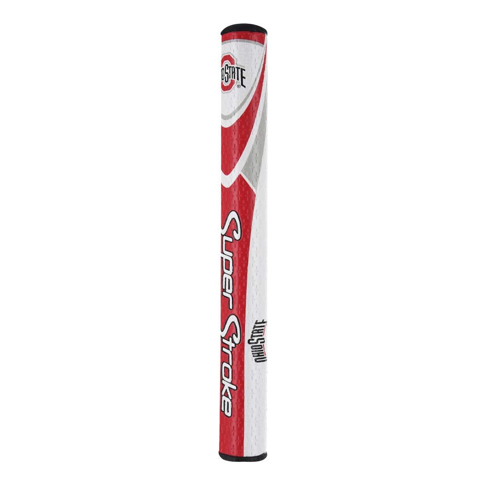 Hand holding the oversized Mid Slim 2.0 grip demonstrating balance and steady tempo.