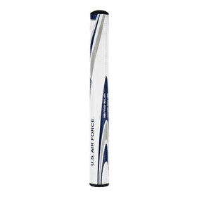 Bold colorway and texture highlight the grip's balanced profile for easy alignment.