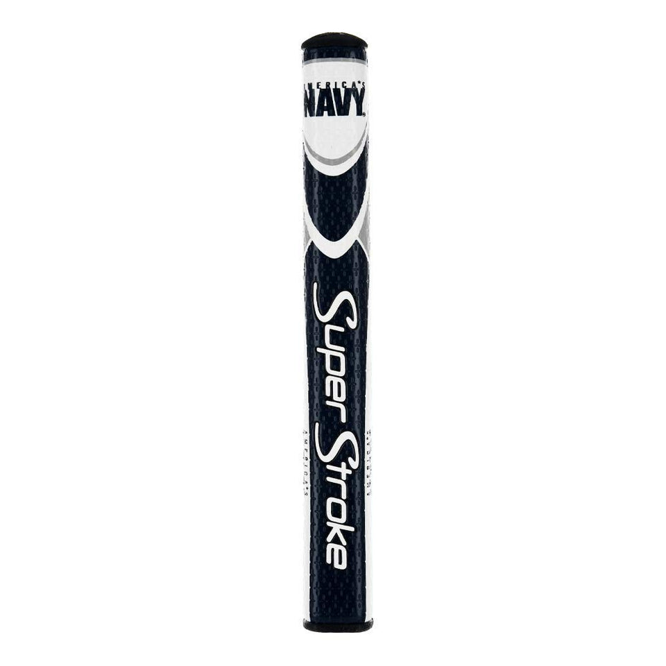 SuperStroke Military Navy putter grip mid Slim 2.0 for balanced feel and smooth stroke.