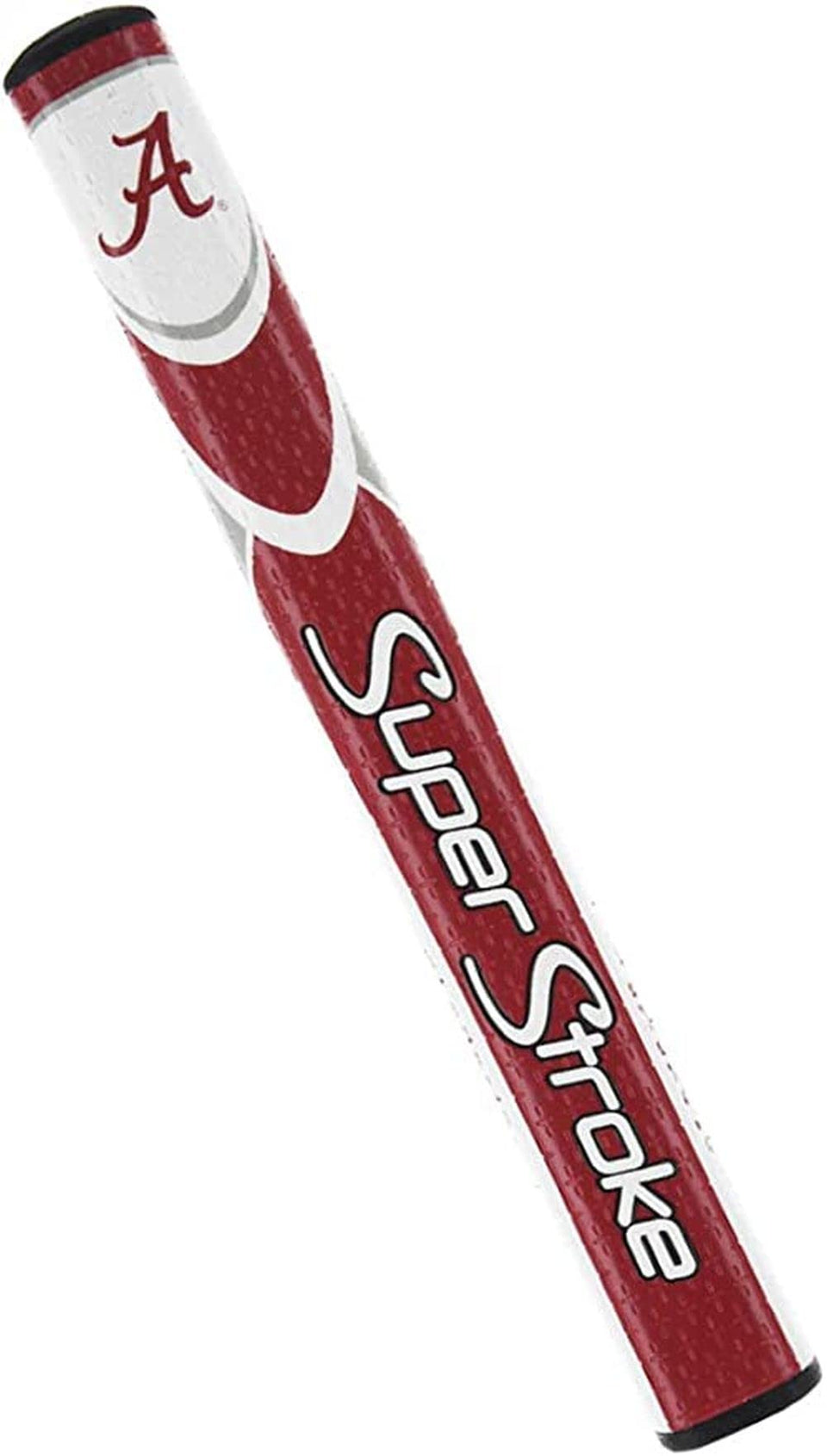 SuperStroke NCAA Alabama Mid Slim 2.0 grip with cross-traction texture for stable non-slip hold