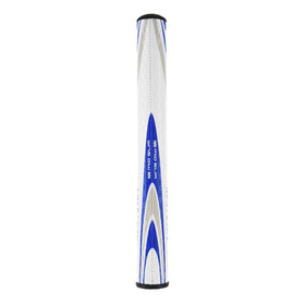 Kentucky branding badge on blue-white grip boosts brand visibility and team spirit.