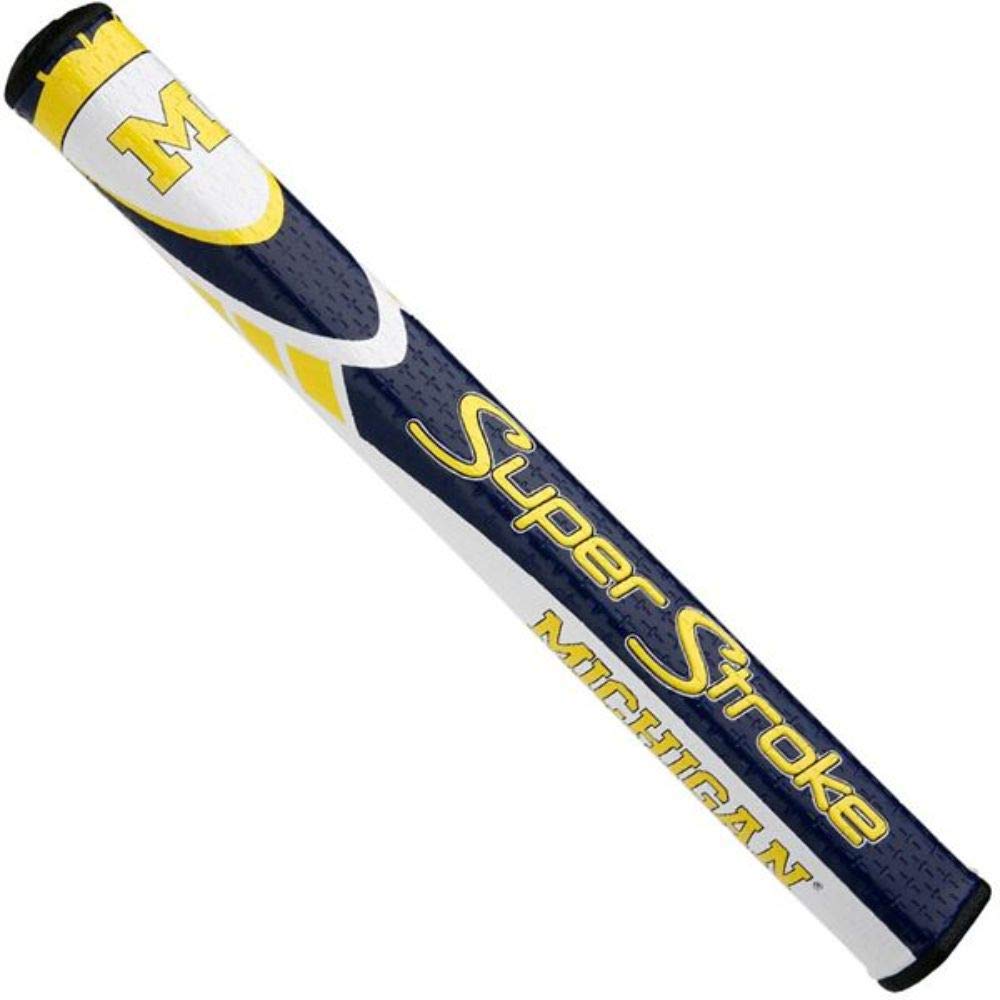 SuperStroke NCAA Michigan Mid Slim 2.0 grip with smooth, consistent stroke in mind