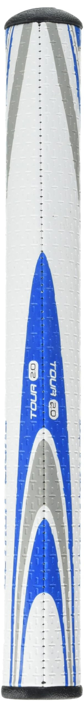 SuperStroke NCAA Traxion Tour Florida grip on golf club demonstrating reduced grip pressure benefits.