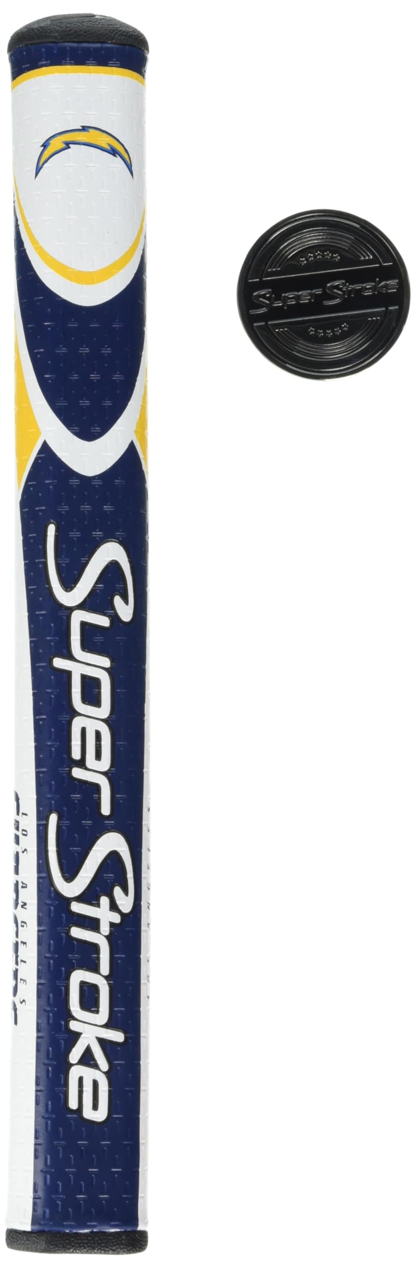 SuperStroke NCAA Traxion Tour grip MSU front view boosts tackiness for confident swings.