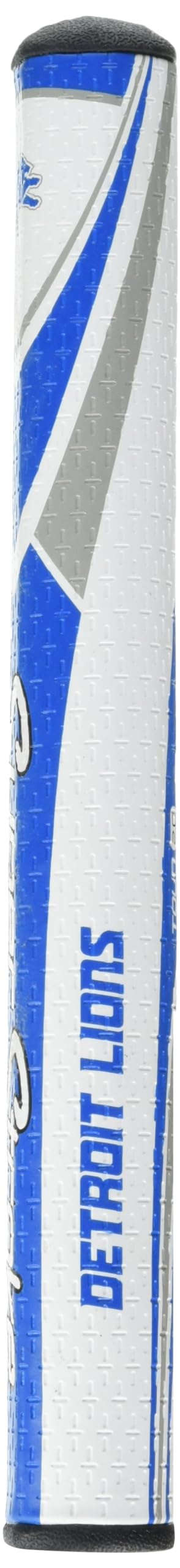 SuperStroke Traxion Tour grip texture close-up illustrating Cross-Traction feel for secure grip.