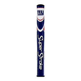 SuperStroke NFL Giants Mid Slim 2.0 grip with Cross-Traction texture for secure hold