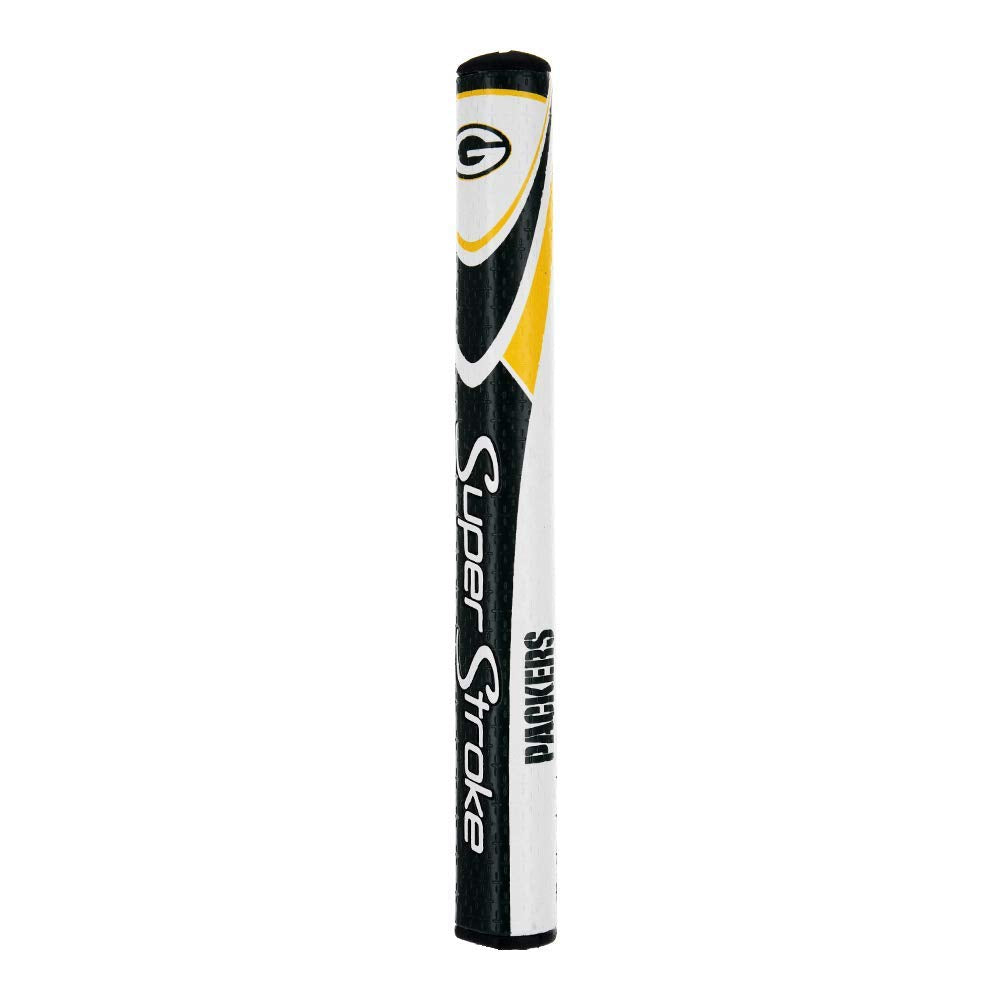 Rear-side view of the Super Stroke NFL Green Bay Packers grip highlighting profile.