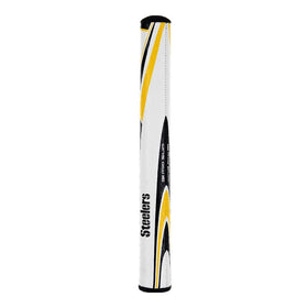 Black and gold Steelers grip complements team style with grip control.