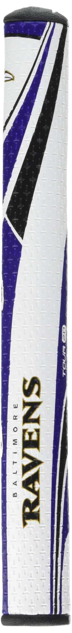 SuperStroke NFL Traxion Tour grip with oversized profile enhances balance for smoother strokes.
