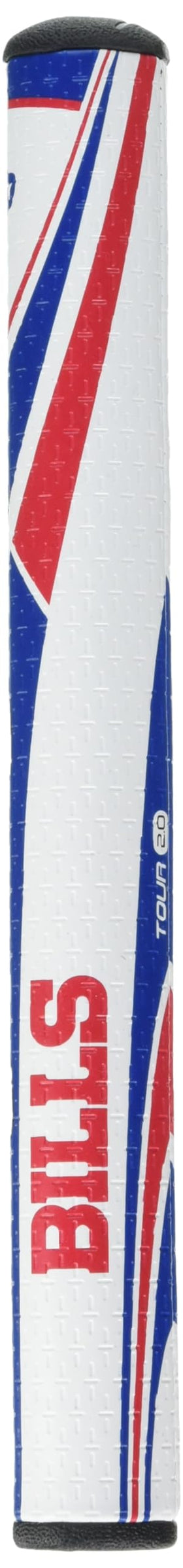 SuperStroke NFL Traxion Tour grip texture close-up for reliable grip in all conditions