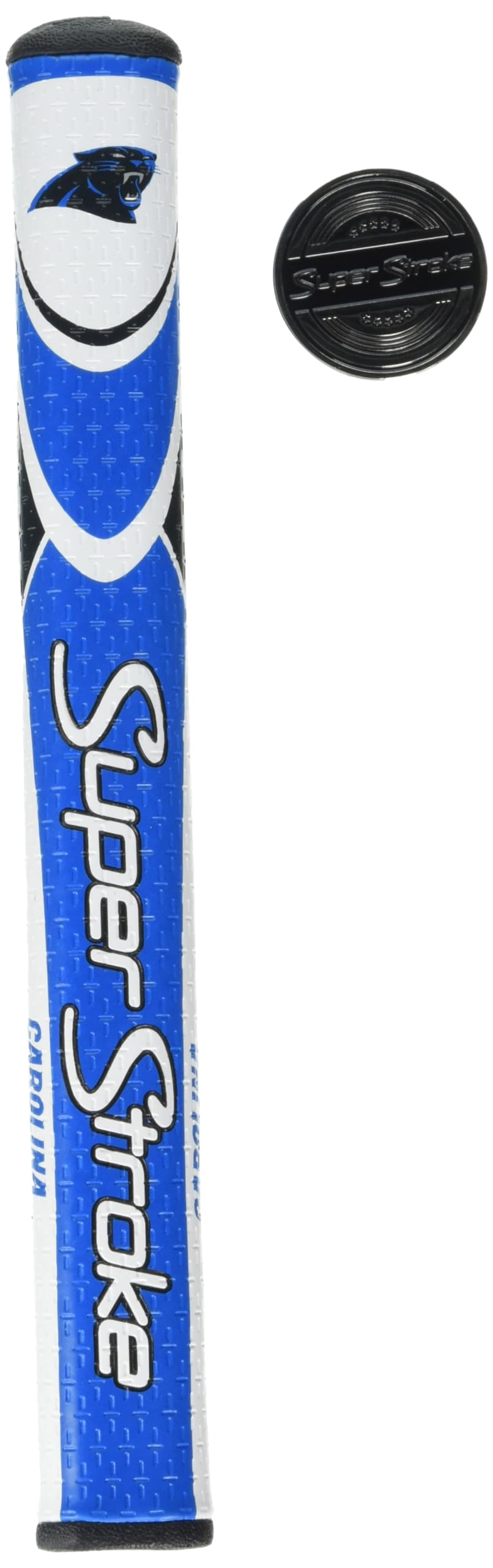 SuperStroke NFL Traxion Tour grip closeup showing cross-traction texture for reliable grip